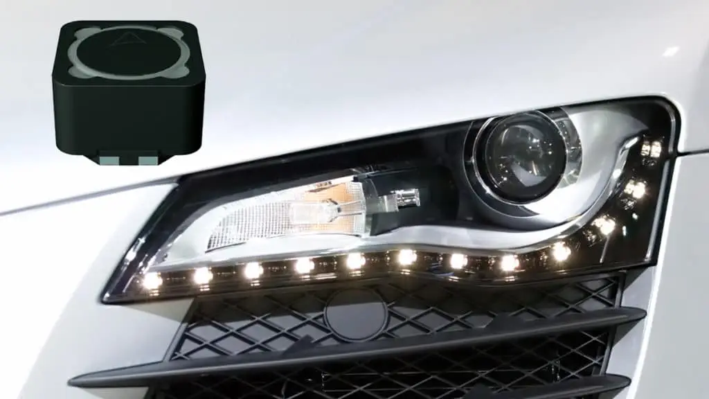 LEDs usados para automóveis