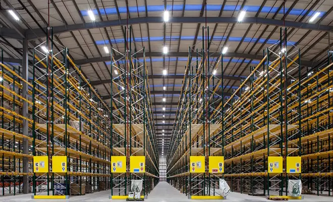 Warehouse Lighting by smart light