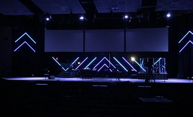 Stage Lighting by smart light