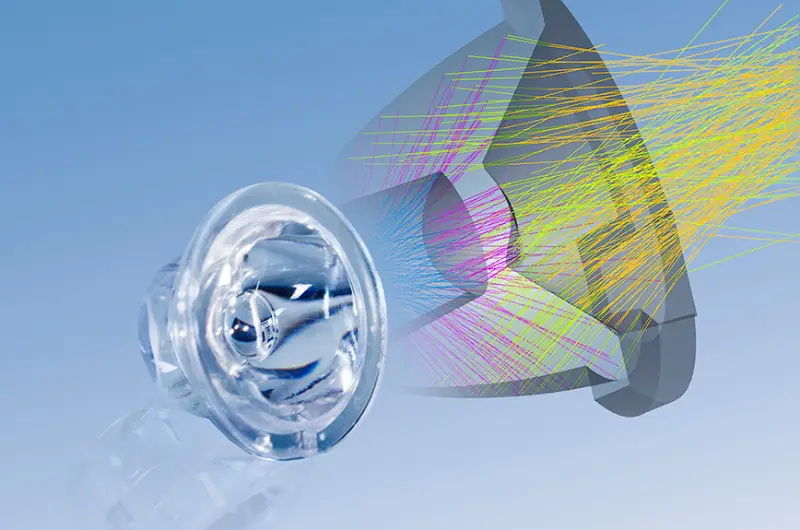 total reflection lens