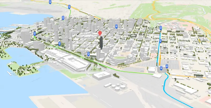 GIS map